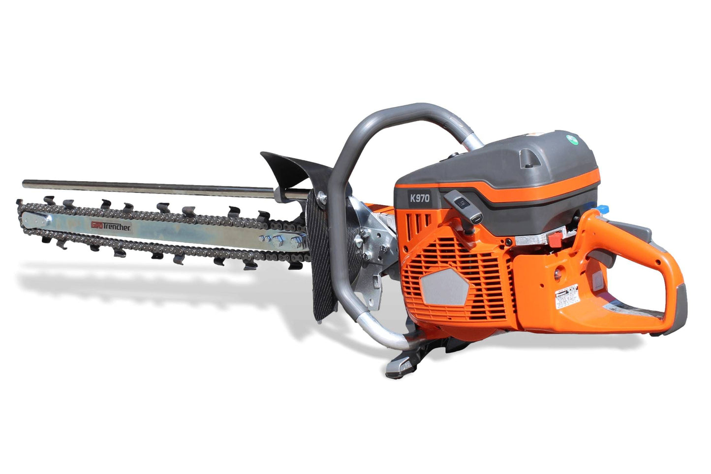 GeoTrencher with Husqvarna® K970 Powerhead (20" or 27" Bar) - Ready to Trench