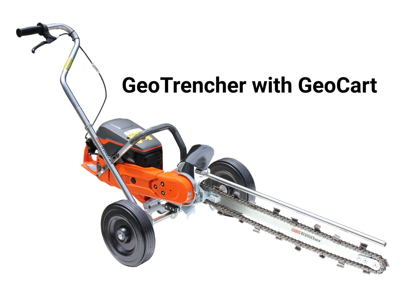 GeoTrencher with Husqvarna K770 Powerhead (16" or 20" Bar) - Ready to Trench
