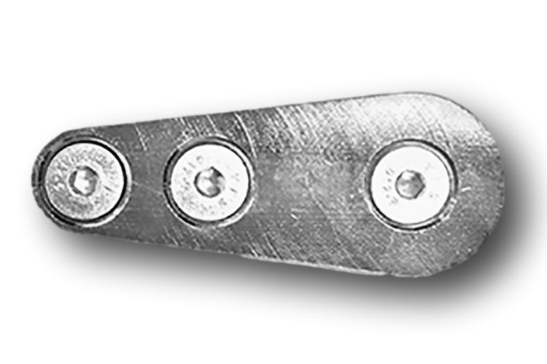 GeoTrencher Replacement Bar End Clamp and Hardware