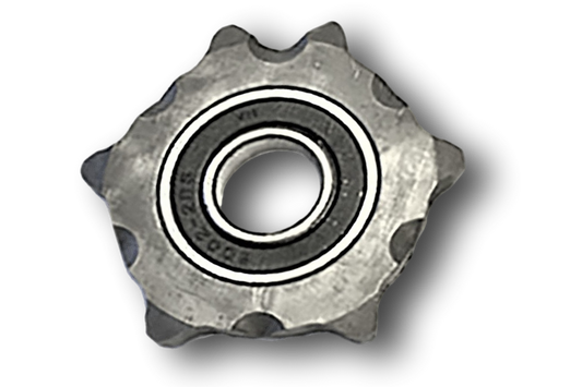 6-Tooth GeoTrencher Bar End Sprocket and Bearing (For Granular/Rocky Soil)